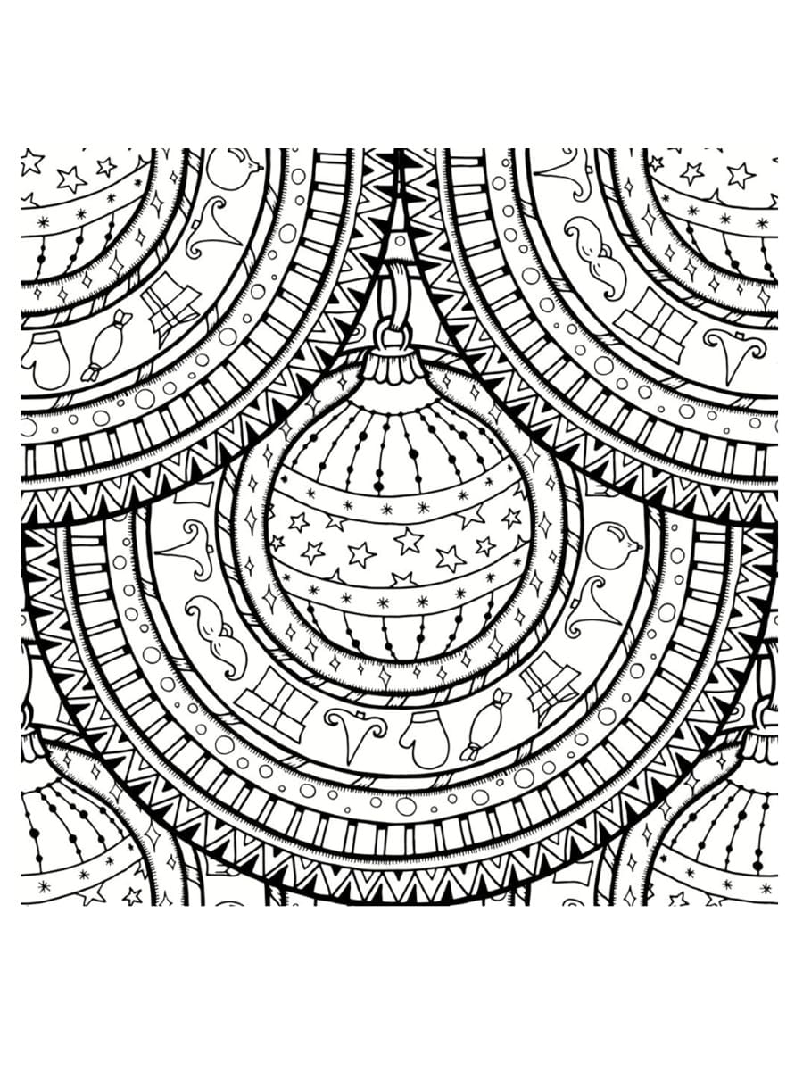 Mandalas de Noël 55